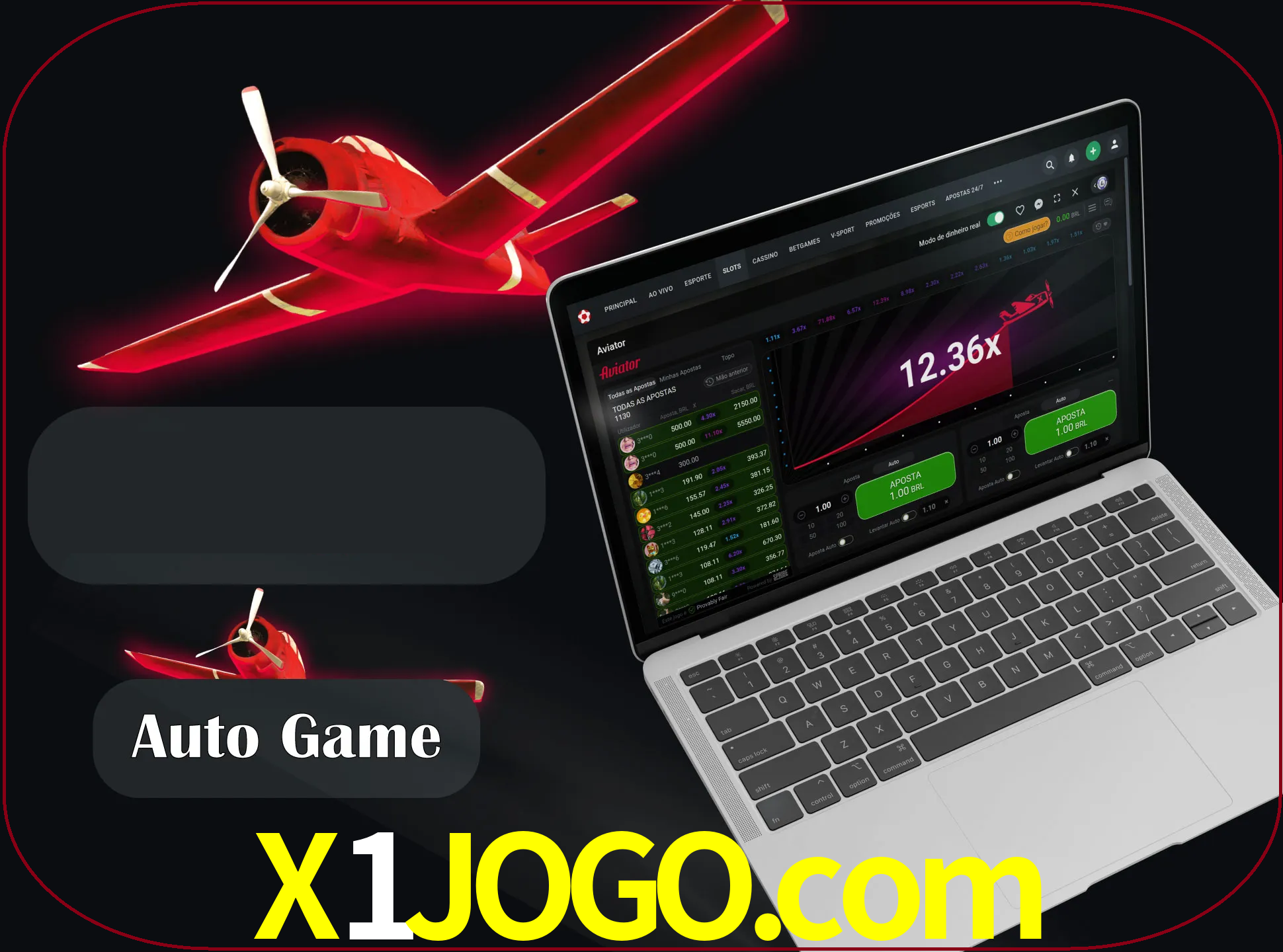 No modo automático, os jogos apostam e sacam seu dinheiro automaticamente.