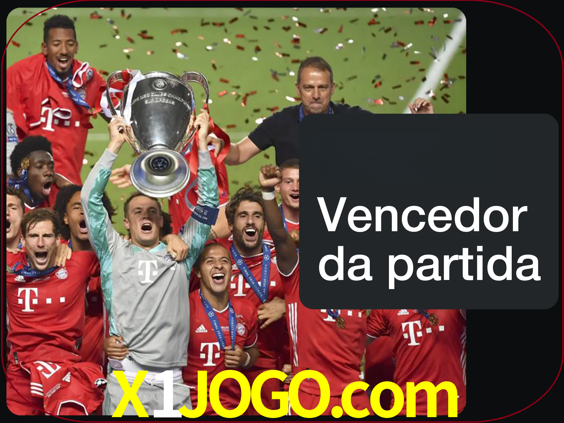 Aposte no vencedor e ganhe uma grande quantia de dinheiro.