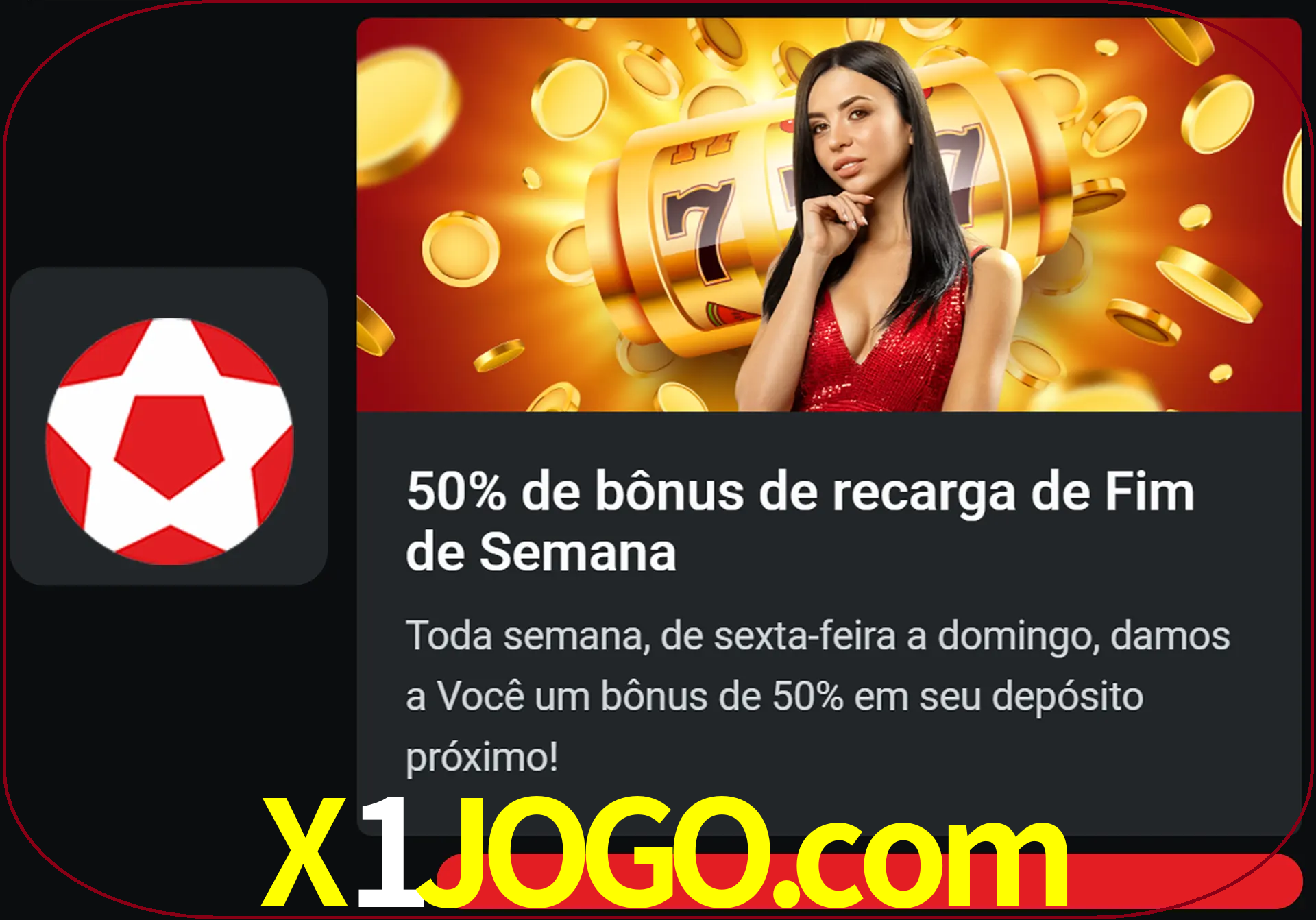 Volte a cada semana para receber novos bônus em dinheiro.