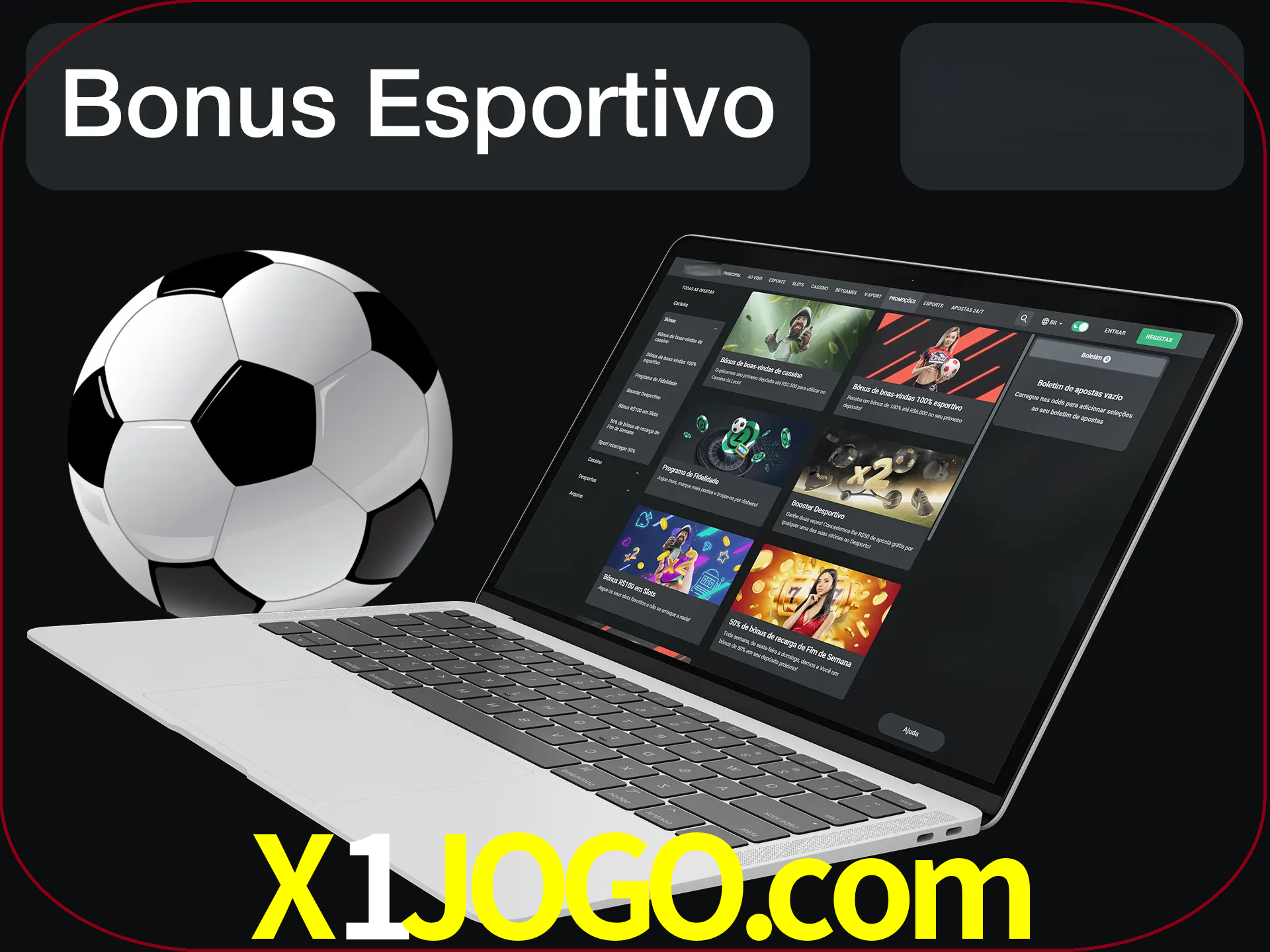 Antes de começar a apostar, use o bônus esportivo.